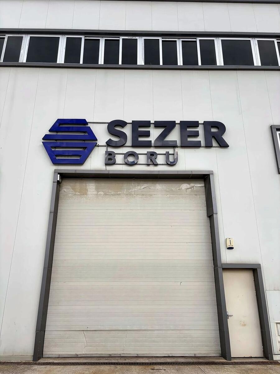 Sezer Boru Werk, Außenansicht, Industriezone Hasanağa, Nilüfer, Bursa